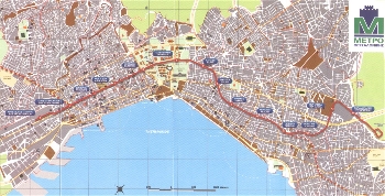 Thessaloniki Metro Map 2002